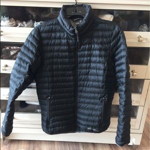 Eddie Bauer Black Puffer Coat